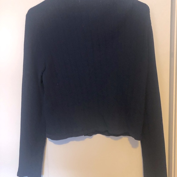 Zara cardigan. Navy with gold buttons. Size xlarge - Picture 2 of 2